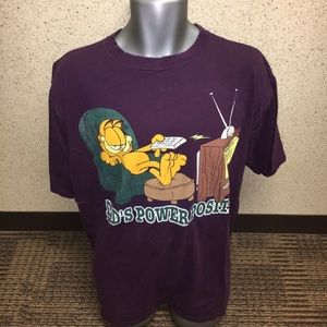 Vintage Sun Garfield “Dad’s Power Position” Tee